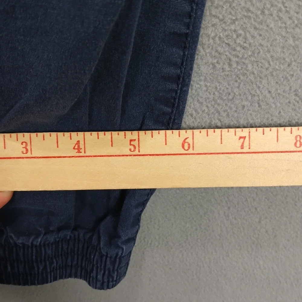 The Children's Place Joggers Pants 16 Navy Blue Elastic Waist‎ Tapered